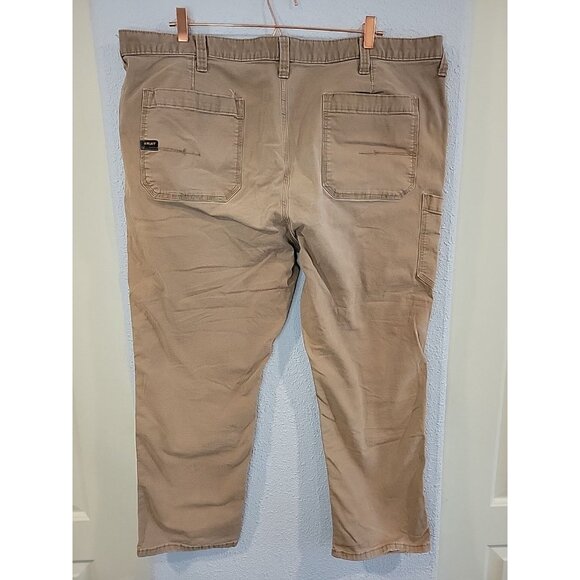 Ariat Rebar M4 Relaxed Straight Made Tough Work Pants Khaki Men’s Size 44x30 - Picture 4 of 8